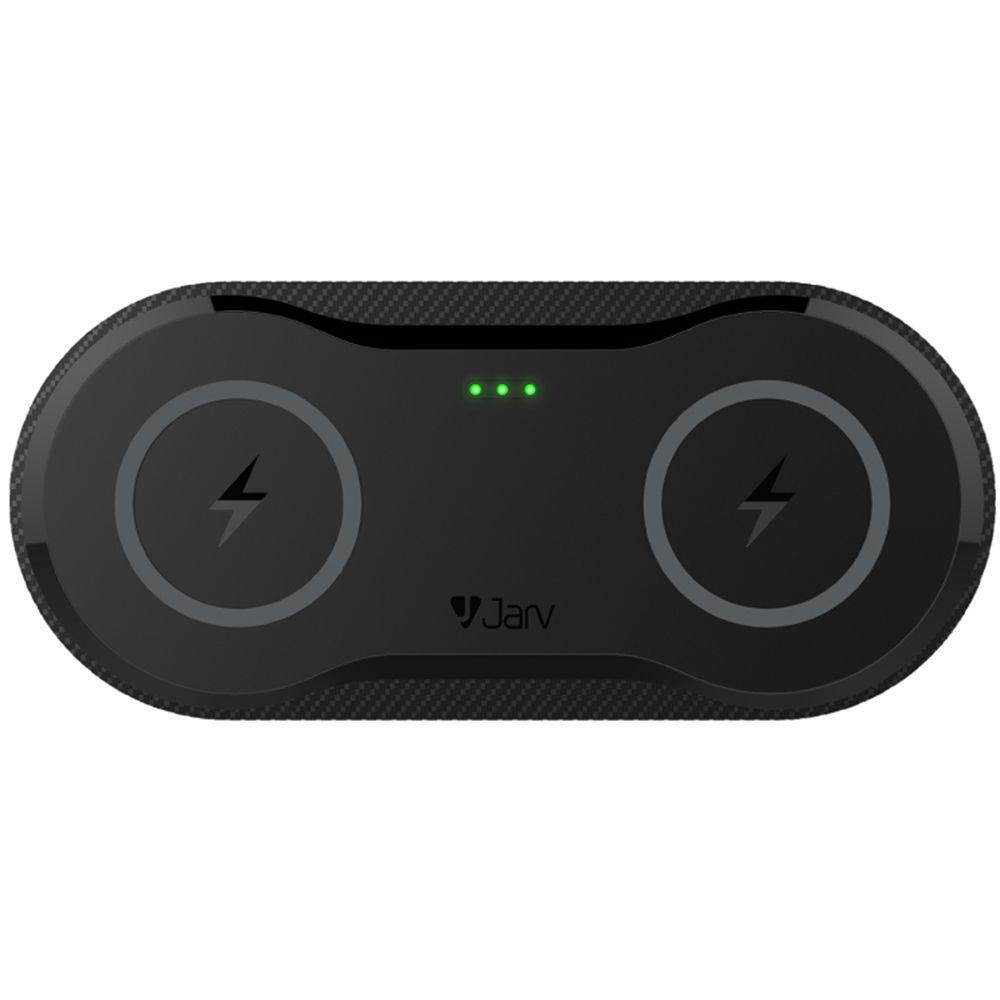 JarvMobile 20W Dual Wireless Charging Pad for Qi-Enabled Devices