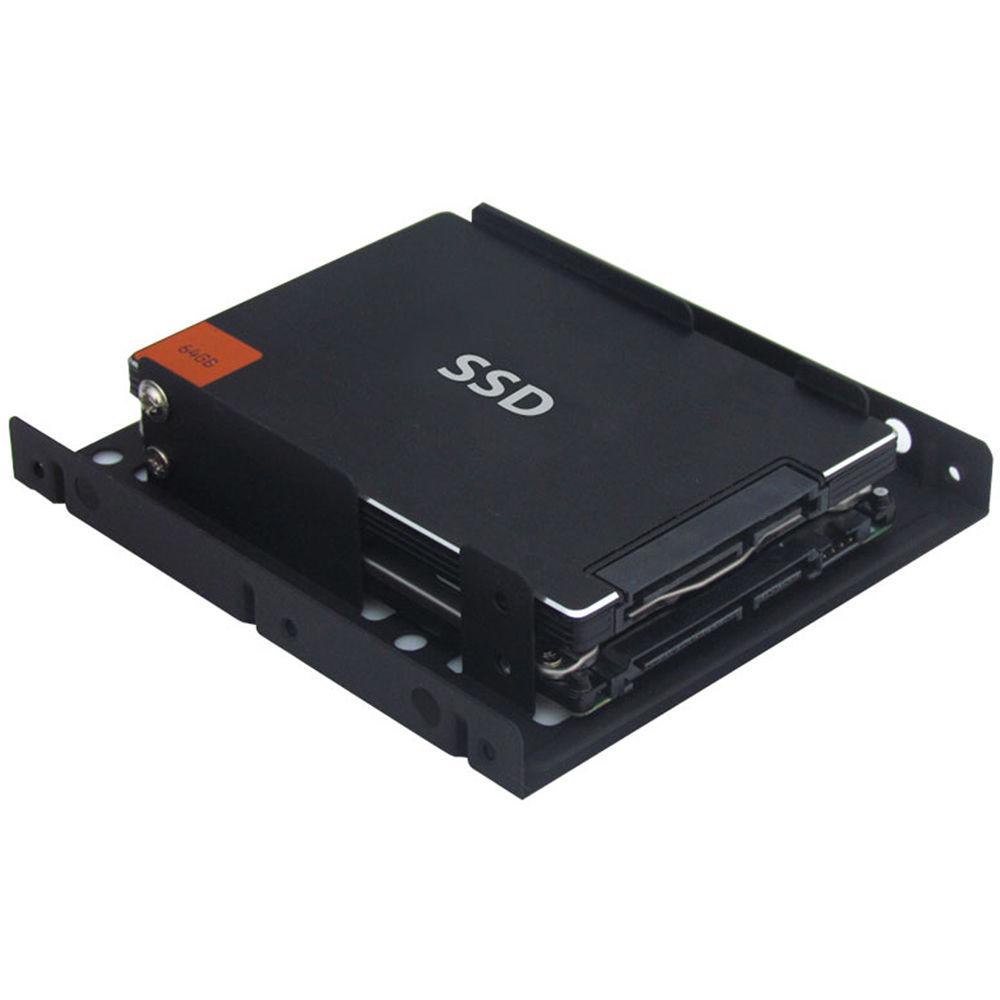 Kingwin 3.5" Internal Drive Bay Metal Mounting Kit for 2x 2.5" HDDs