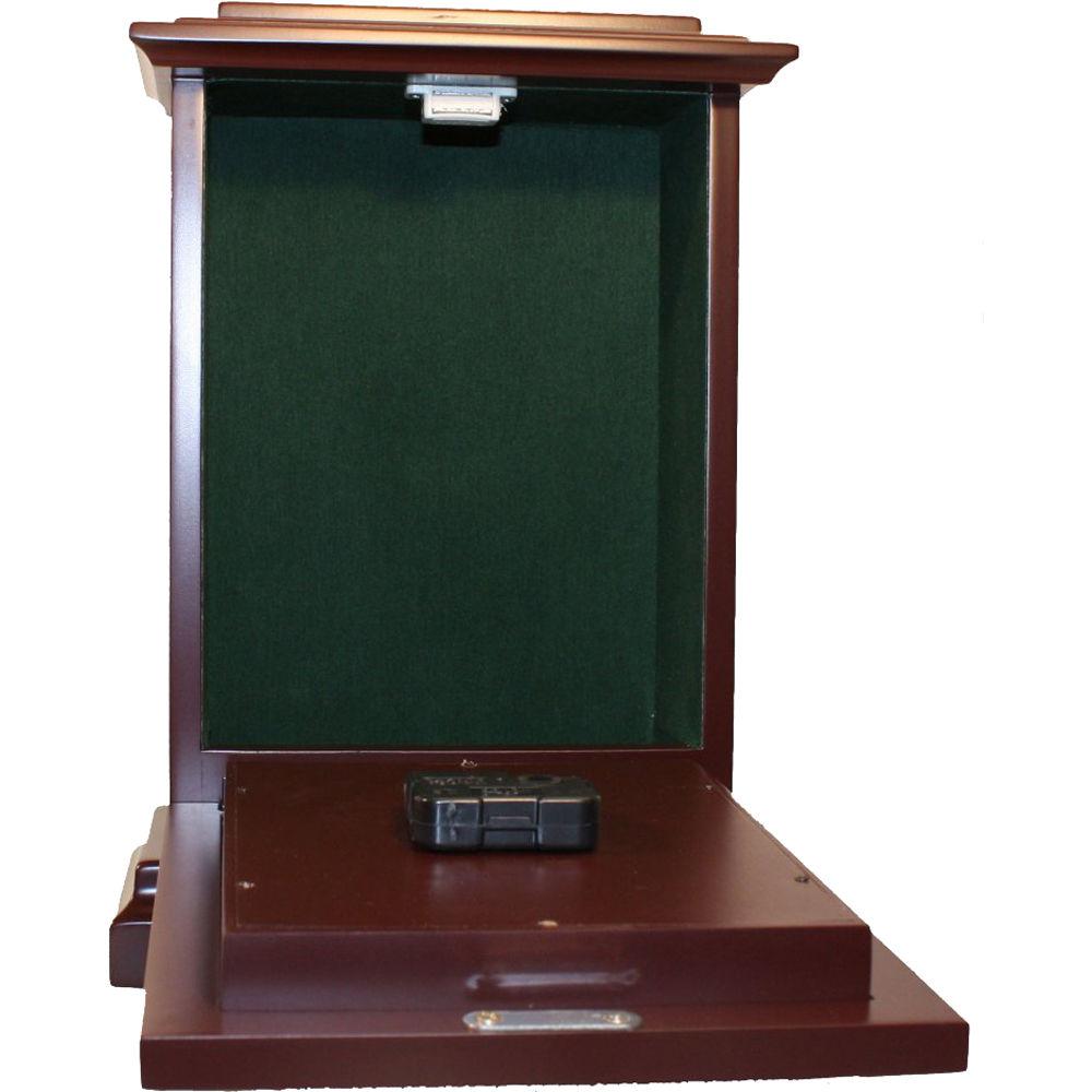 KJB Security Products Zone Shield Rectangle Clock with 4K UHD Covert Camera & DVR