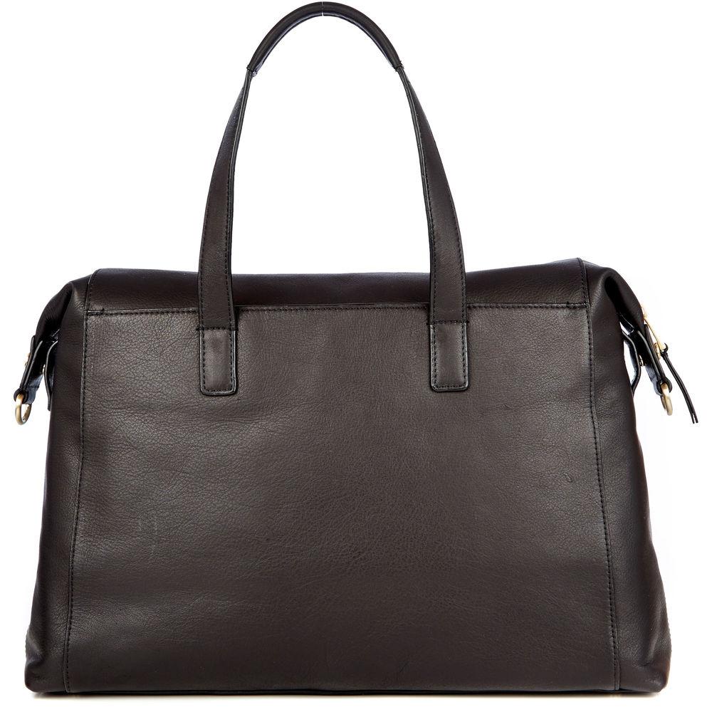 KNOMO USA Audley Slim Leather Bag for 14" Laptop & 10" Tablet