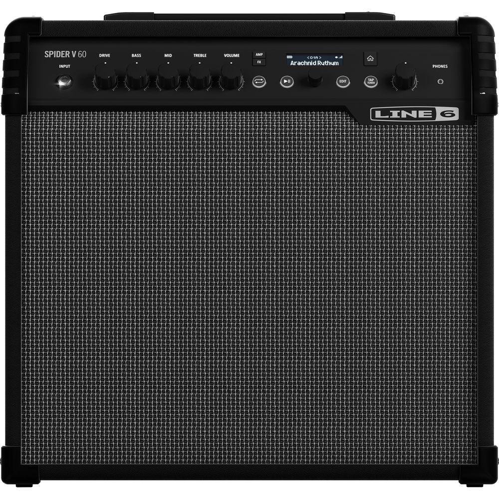 Line 6 Spider V 60 1x10" Modeling Combo Amplifier for Electric Guitars