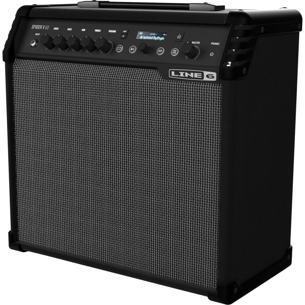 Line 6 Spider V 60 1x10" Modeling Combo Amplifier for Electric Guitars