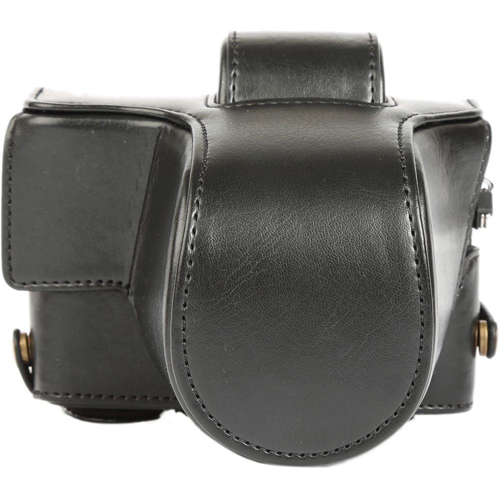 MegaGear MG917 Ever Ready Leather Case with Bottom Opening for Olympus PEN E-PL8