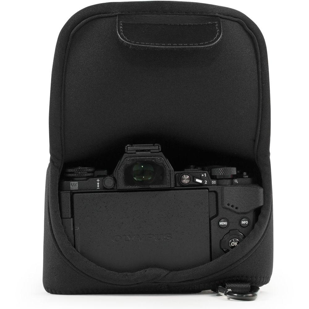 MegaGear Ultra-Light Neoprene Camera Case for Olympus OM-D E-M5 Mark II with Carabiner