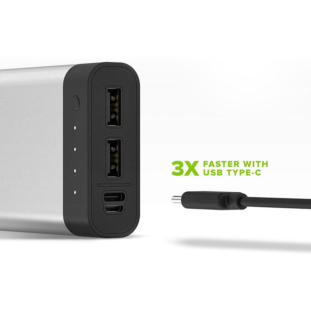 mophie 20,100mAh Encore Plus 20K Portable Power Bank with Dual-USB