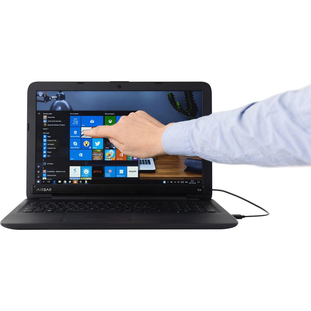 Neonode AirBar Touchscreen Sensor for 15.6" Windows 10 Laptops
