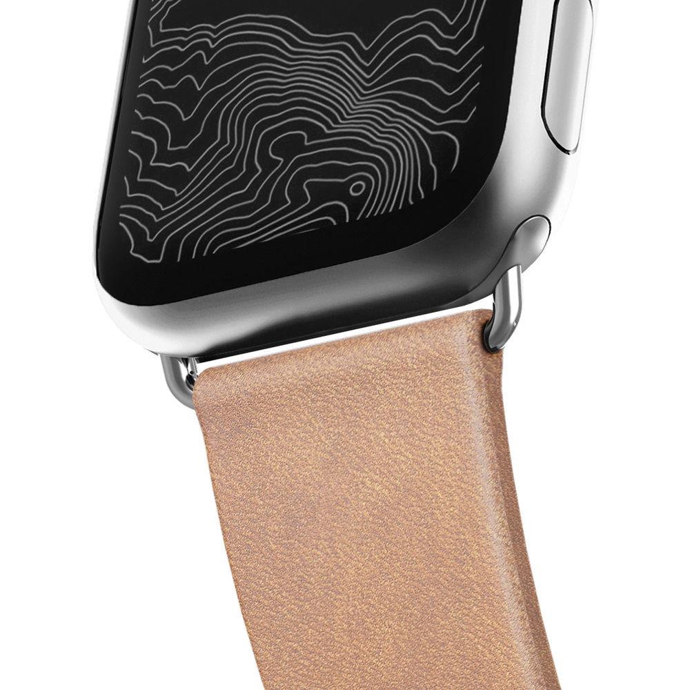 Nomad Modern Leather Watch Strap for 38mm 40mm Apple Watch