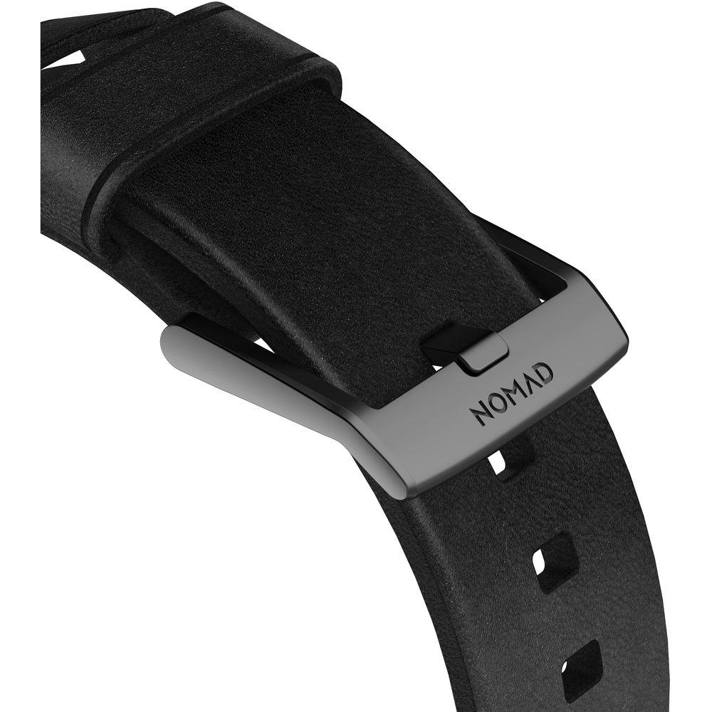 Nomad Modern Leather Watch Strap for 42mm 44mm Apple Watch