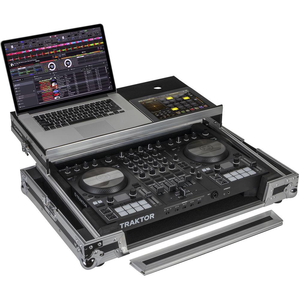 Odyssey Innovative Designs Flight Zone Glide Style Case for Traktor Kontrol S4 MK3 DJ Controller