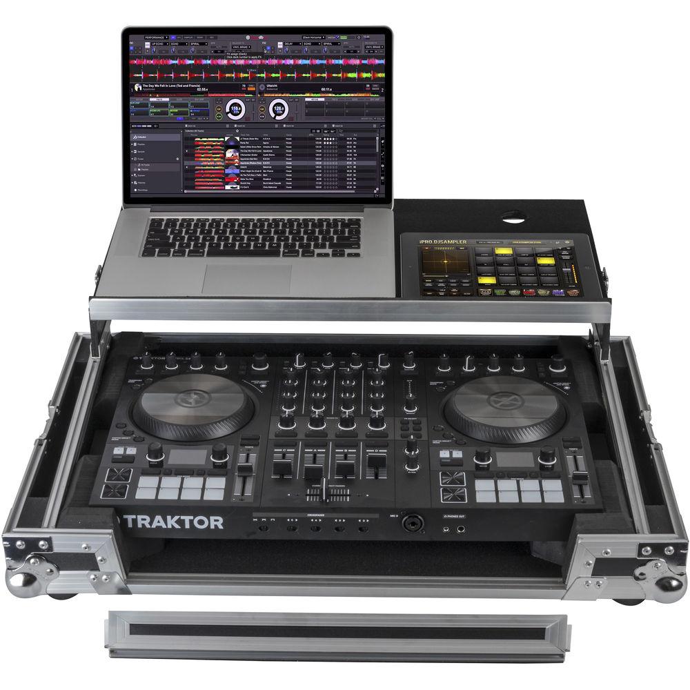 Odyssey Innovative Designs Flight Zone Glide Style Case for Traktor Kontrol S4 MK3 DJ Controller