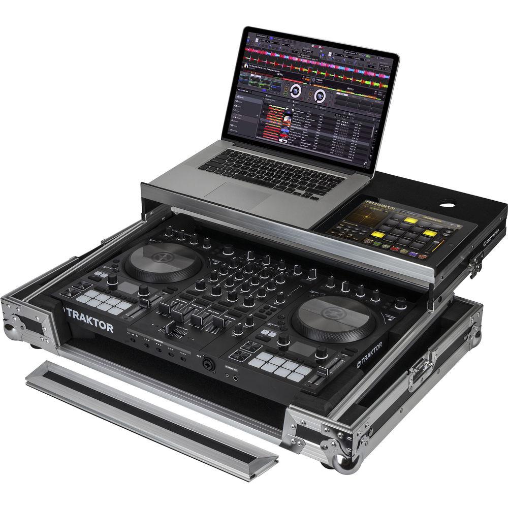 Odyssey Innovative Designs Flight Zone Glide Style Case for Traktor Kontrol S4 MK3 DJ Controller