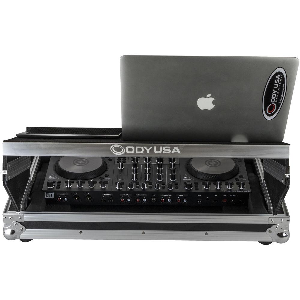 Odyssey Innovative Designs Flight Zone Glide Style Case for Traktor Kontrol S4 MK3 DJ Controller