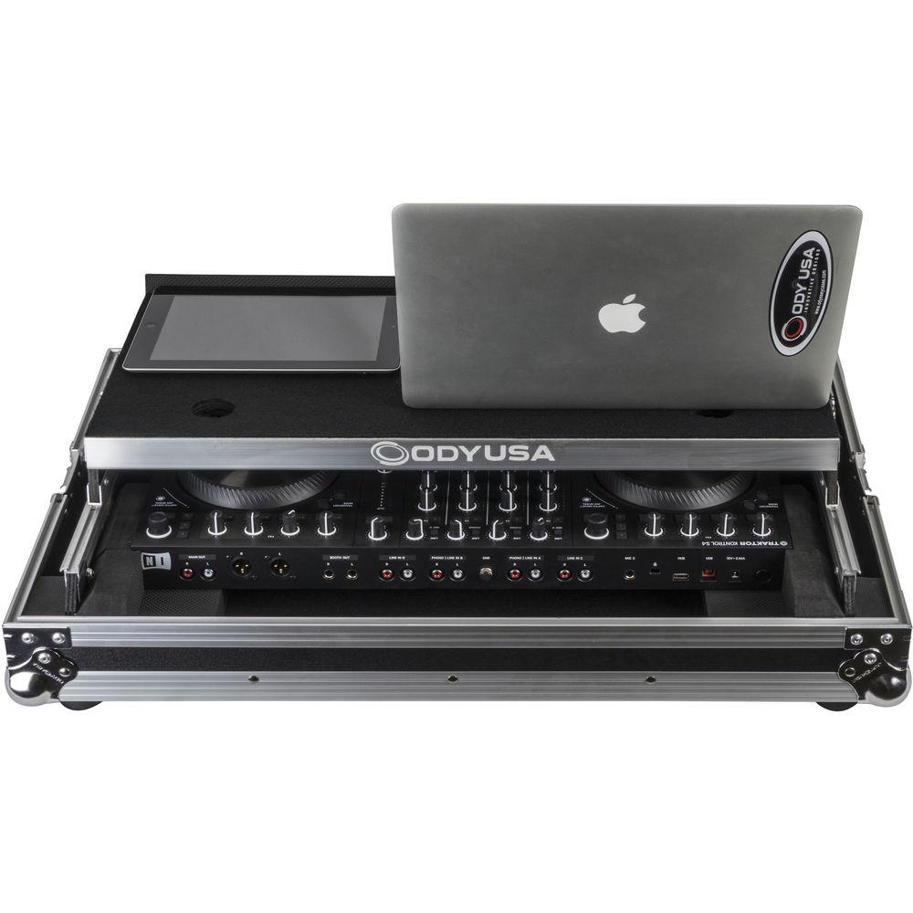Odyssey Innovative Designs Flight Zone Glide Style Case for Traktor Kontrol S4 MK3 DJ Controller