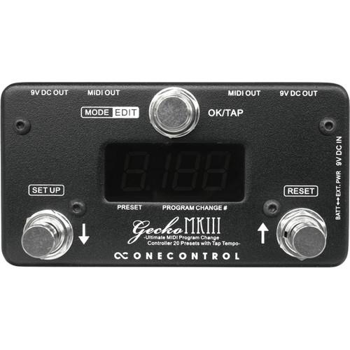 OneControl Gecko MKIII Compact Programmable MIDI Switcher with 20 Presets
