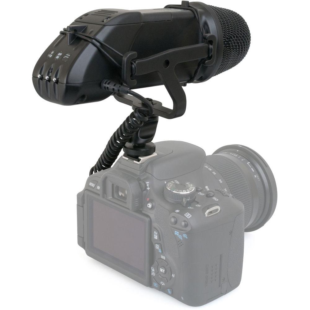 Opteka VM-200 Video Condenser Stereo Shotgun Microphone