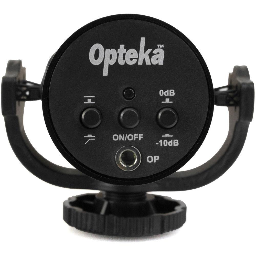 Opteka VM-3000 Gold Series Stereo Video Shotgun Microphone with Shockmount