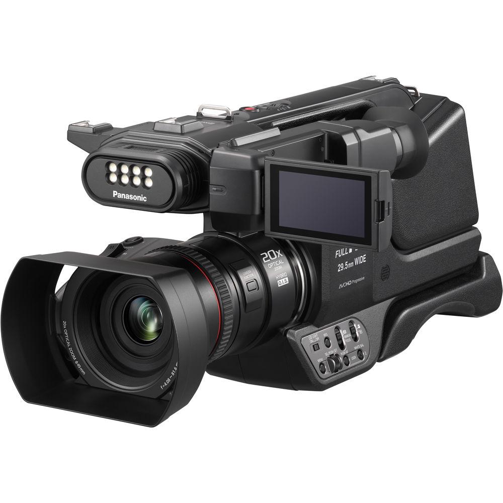 Panasonic HC-MDH3 AVCHD Shoulder Mount Camcorder with LCD Touchscreen & LED Light, Panasonic, HC-MDH3, AVCHD, Shoulder, Mount, Camcorder, with, LCD, Touchscreen, &, LED, Light