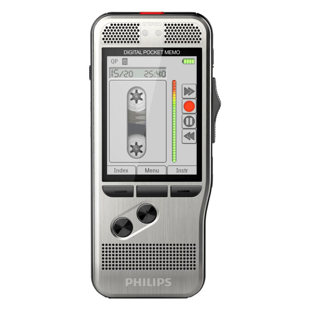 Philips DPM7000 PocketMemo Digital Voice Recorder with Slide Switch