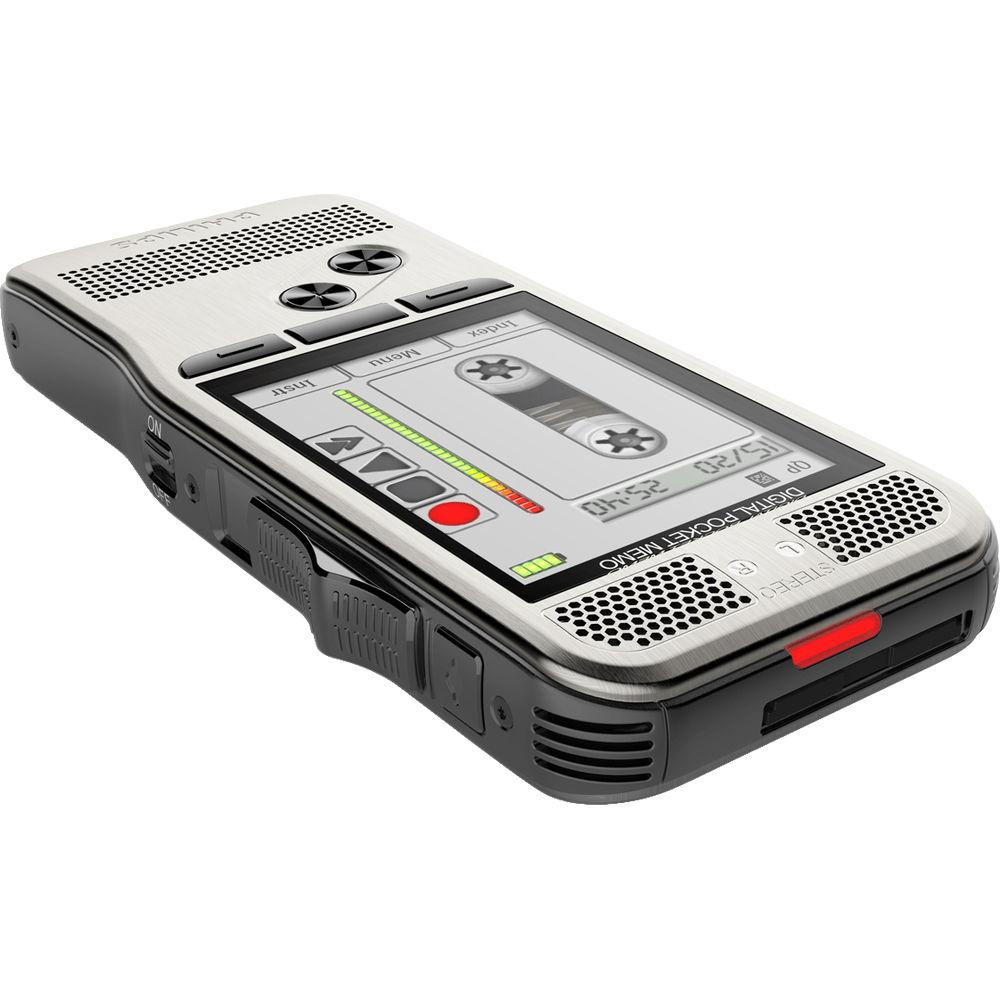 Philips DPM7000 PocketMemo Digital Voice Recorder with Slide Switch