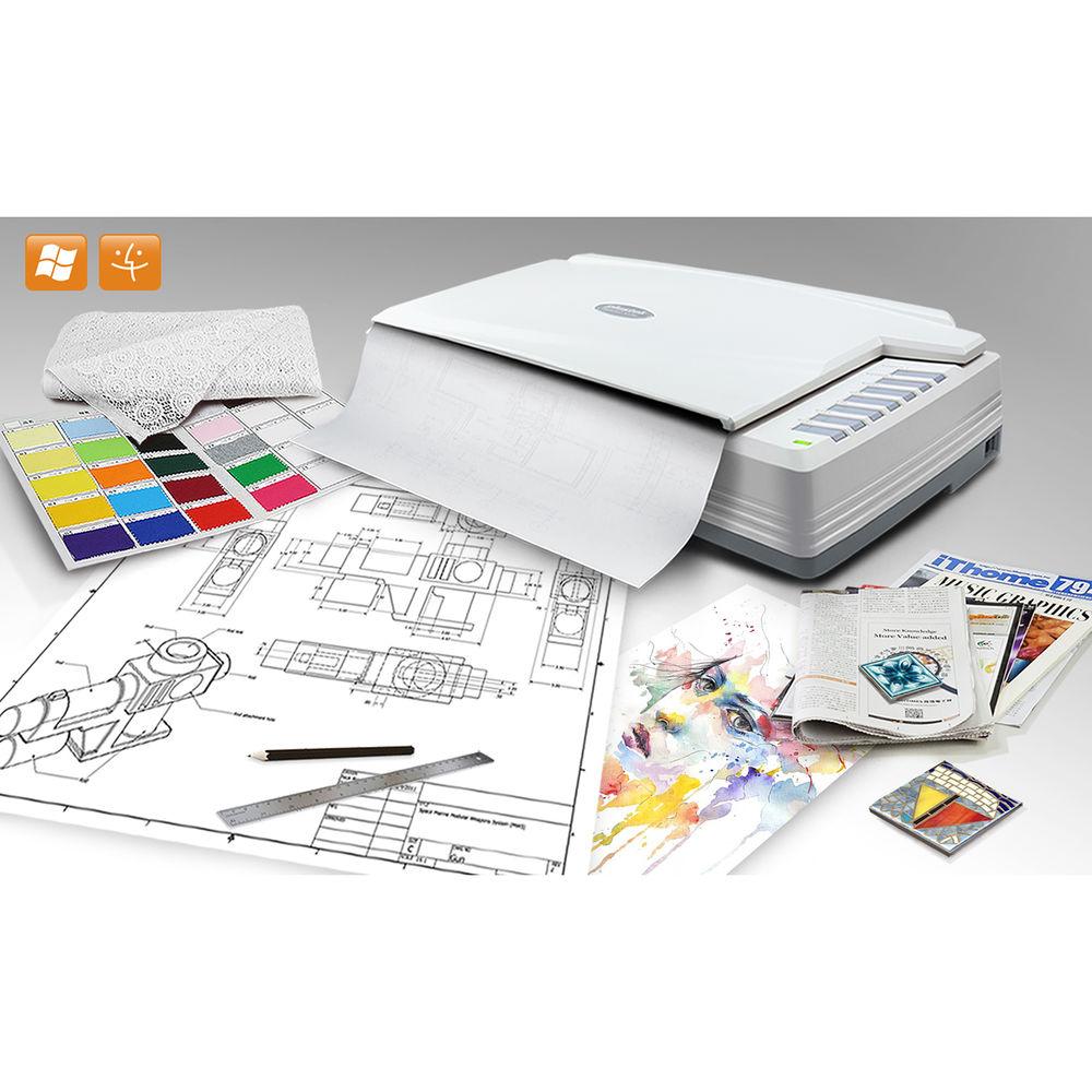 Plustek OpticPro A320L Tabloid Flatbed Scanner