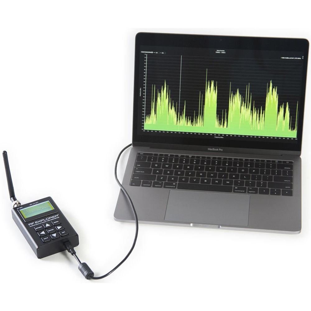 RF Venue RF Explorer Pro Audio Edition Handheld RF Spectrum Analyzer for Wireless Audio Systems
