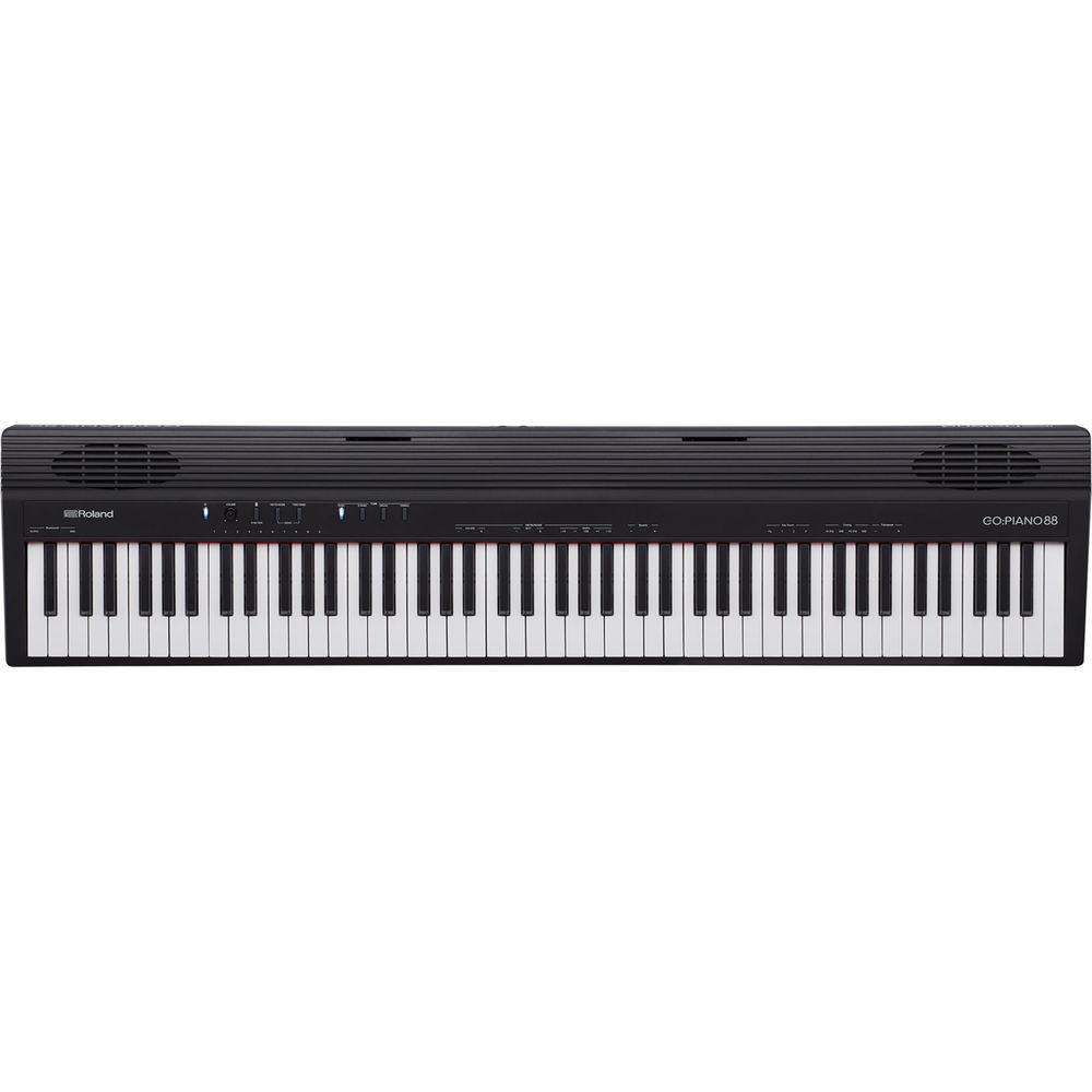 Roland GO:PIANO88 88-Note Digital Piano with Onboard Bluetooth Speakers, Roland, GO:PIANO88, 88-Note, Digital, Piano, with, Onboard, Bluetooth, Speakers