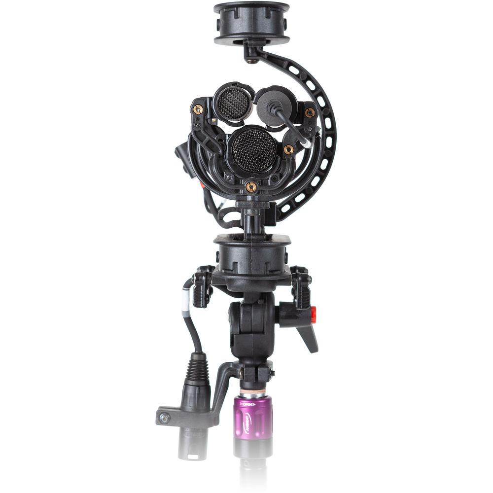 Rycote Stereo Cyclone DMS Kit 3 Windshield System for Sennheiser MKH 8040 Pair & MKH 30