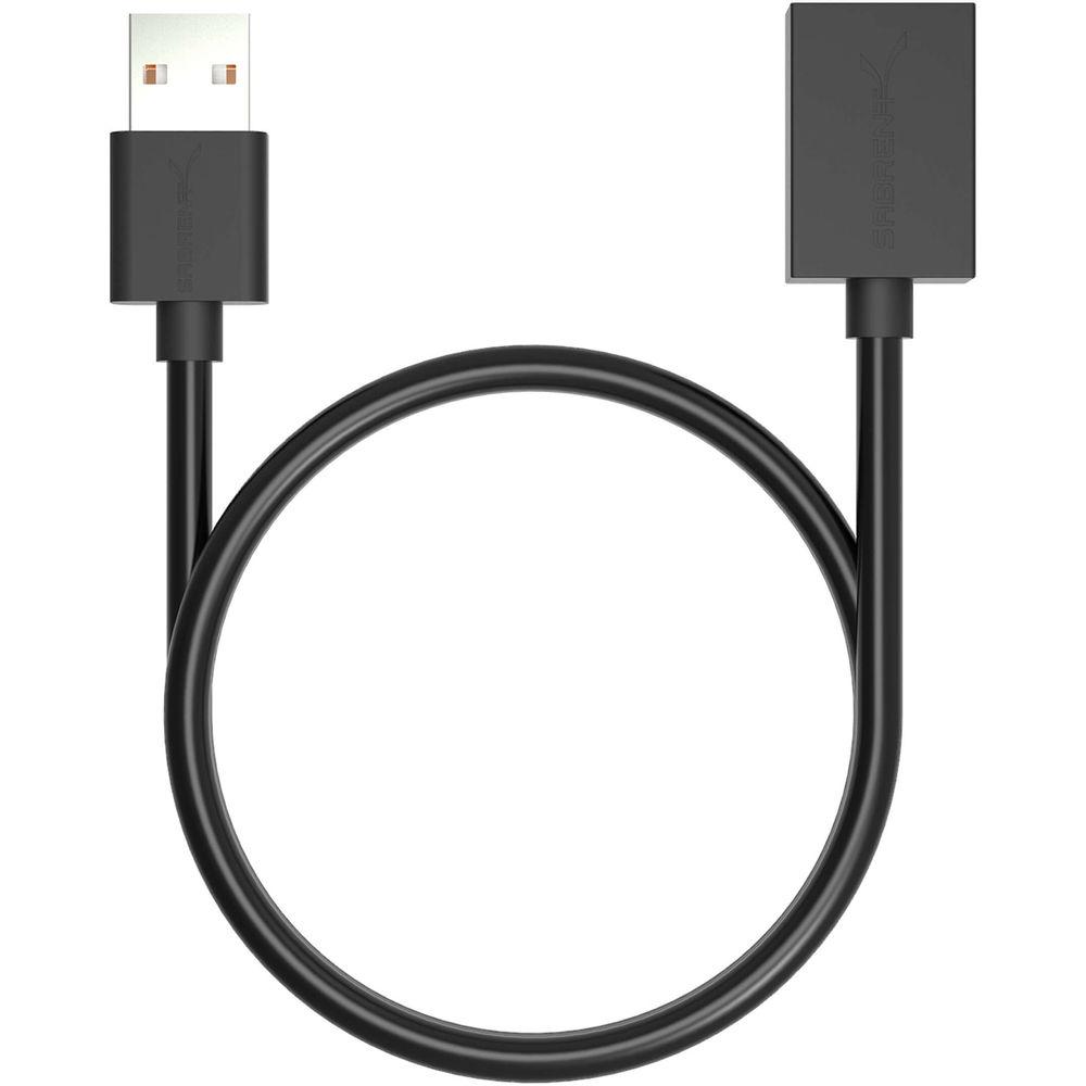 Sabrent USB 2.0 Type-A Male to Type-A Female Extension Cable