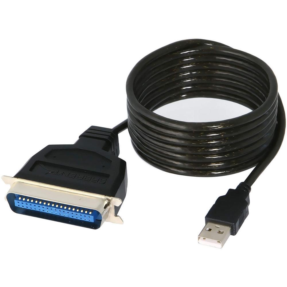 Sabrent USB to Parallel Printer Cable