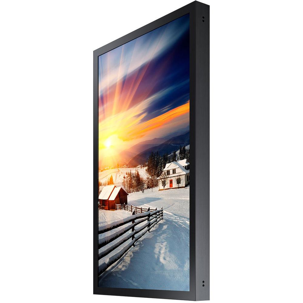 Samsung OH85F 85" 4K UHD Outdoor Signage Display with Embedded Power Box
