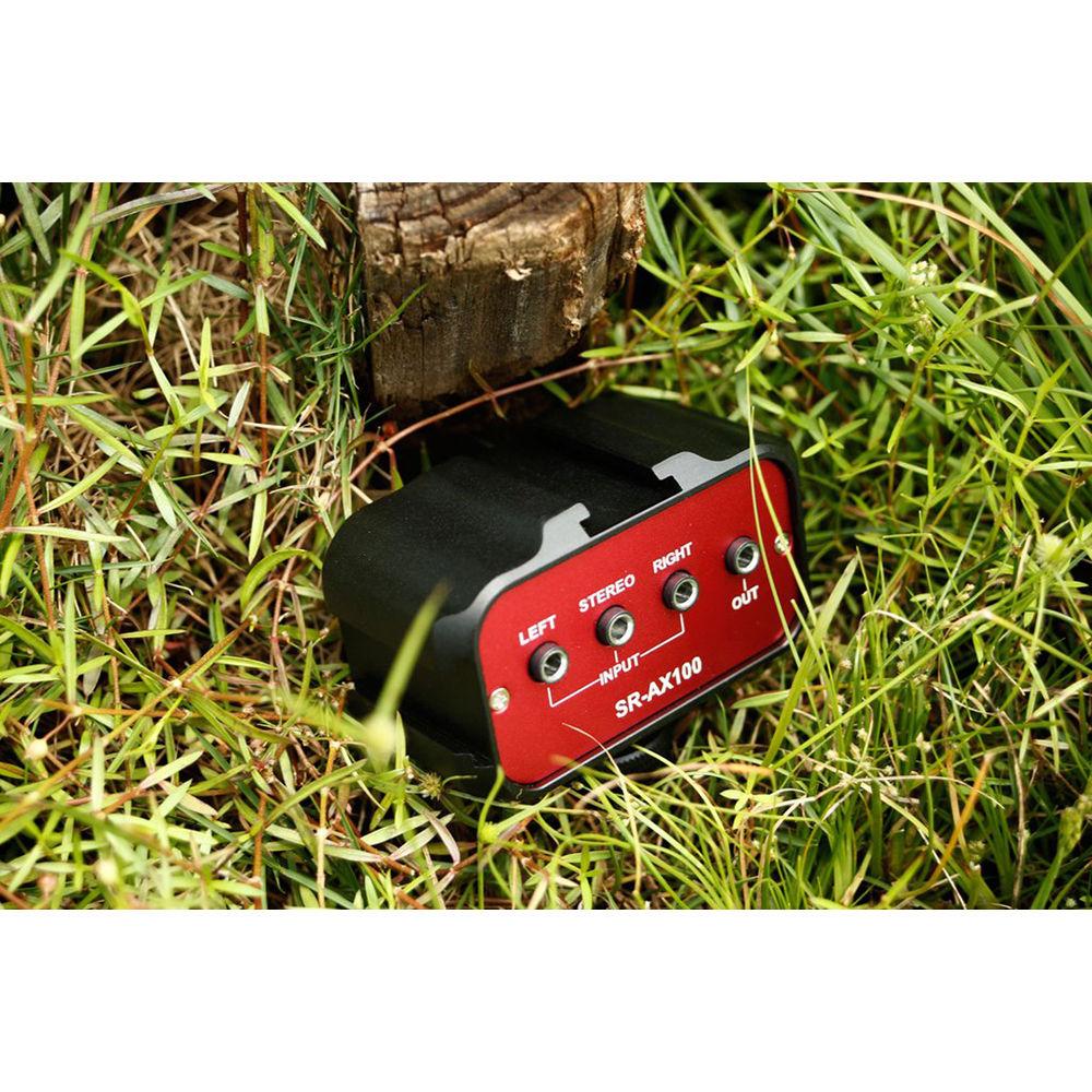 Saramonic SR-AX100 Passive 2-Channel Audio Adapter for DSLR Cameras