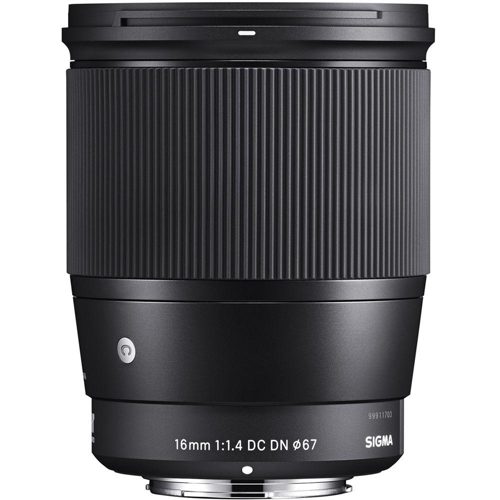 Sigma 16mm f 1.4 DC DN Contemporary Lens for Sony E