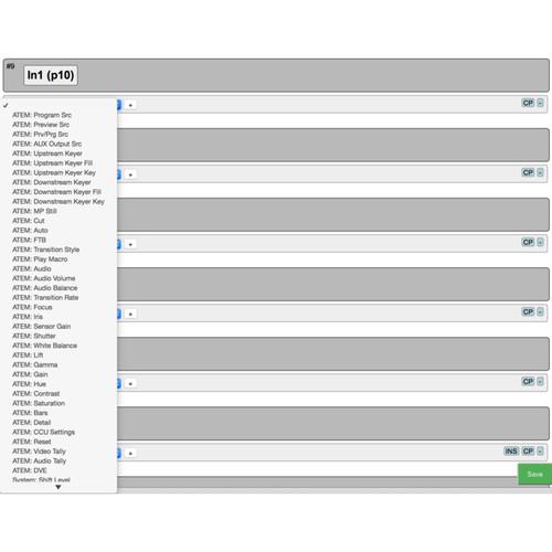SKAARHOJ GPIO Controller with Two GPI Connectors