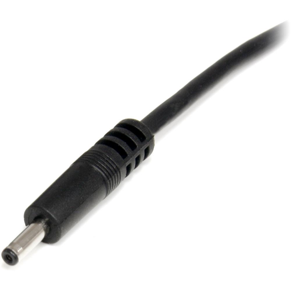 StarTech USB to 3.4mm Type-H Barrel Power Cable for 5 VDC Devices