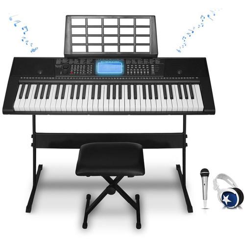 Technical Pro PIA6100 61-Key Learning Keyboard Bundle