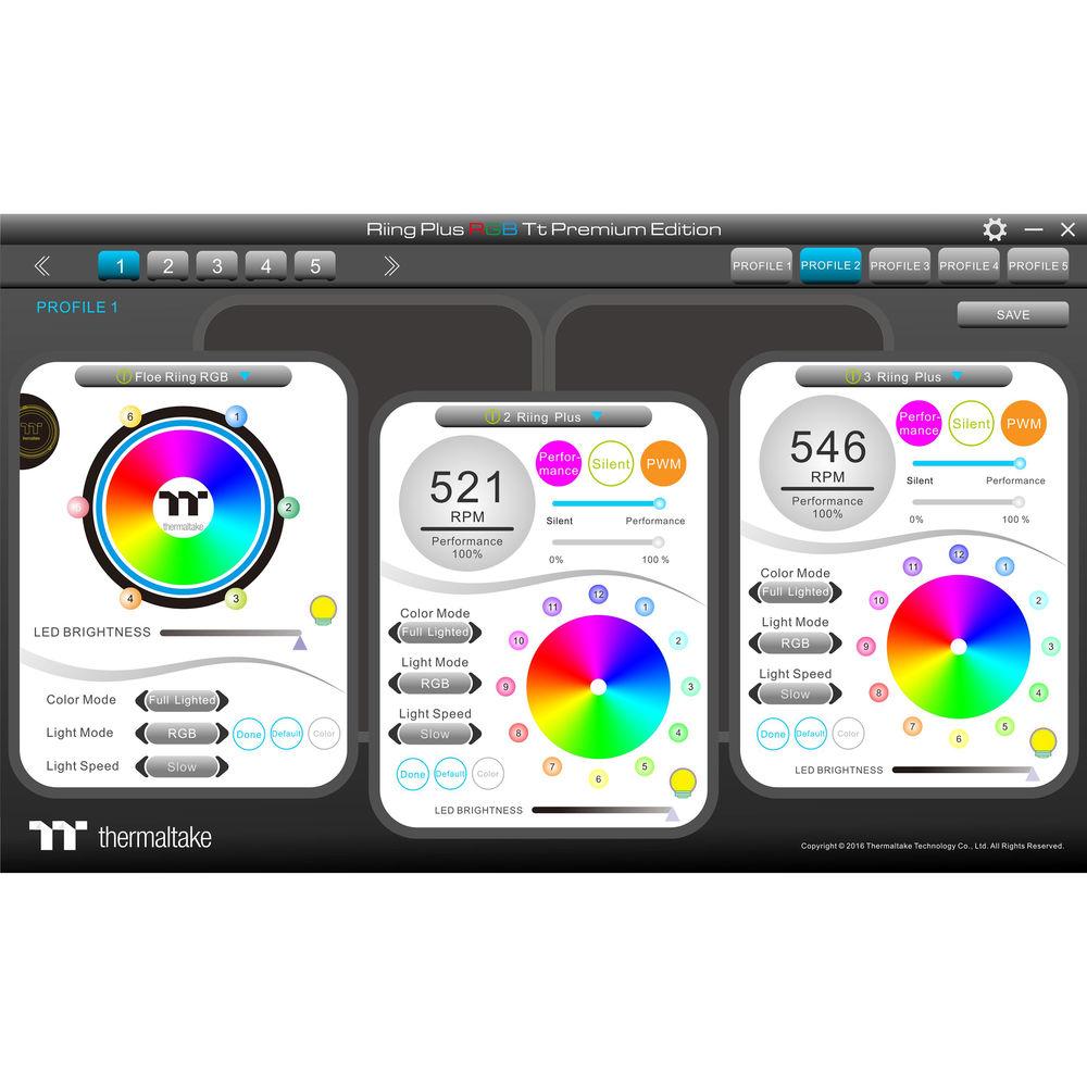 Thermaltake Floe Riing RGB 240 TT Premium Edition All-in-One Liquid CPU Cooler