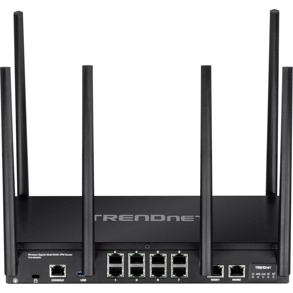 TRENDnet TEW-829DRU AC3000 Wireless Tri-Band Gigabit Router