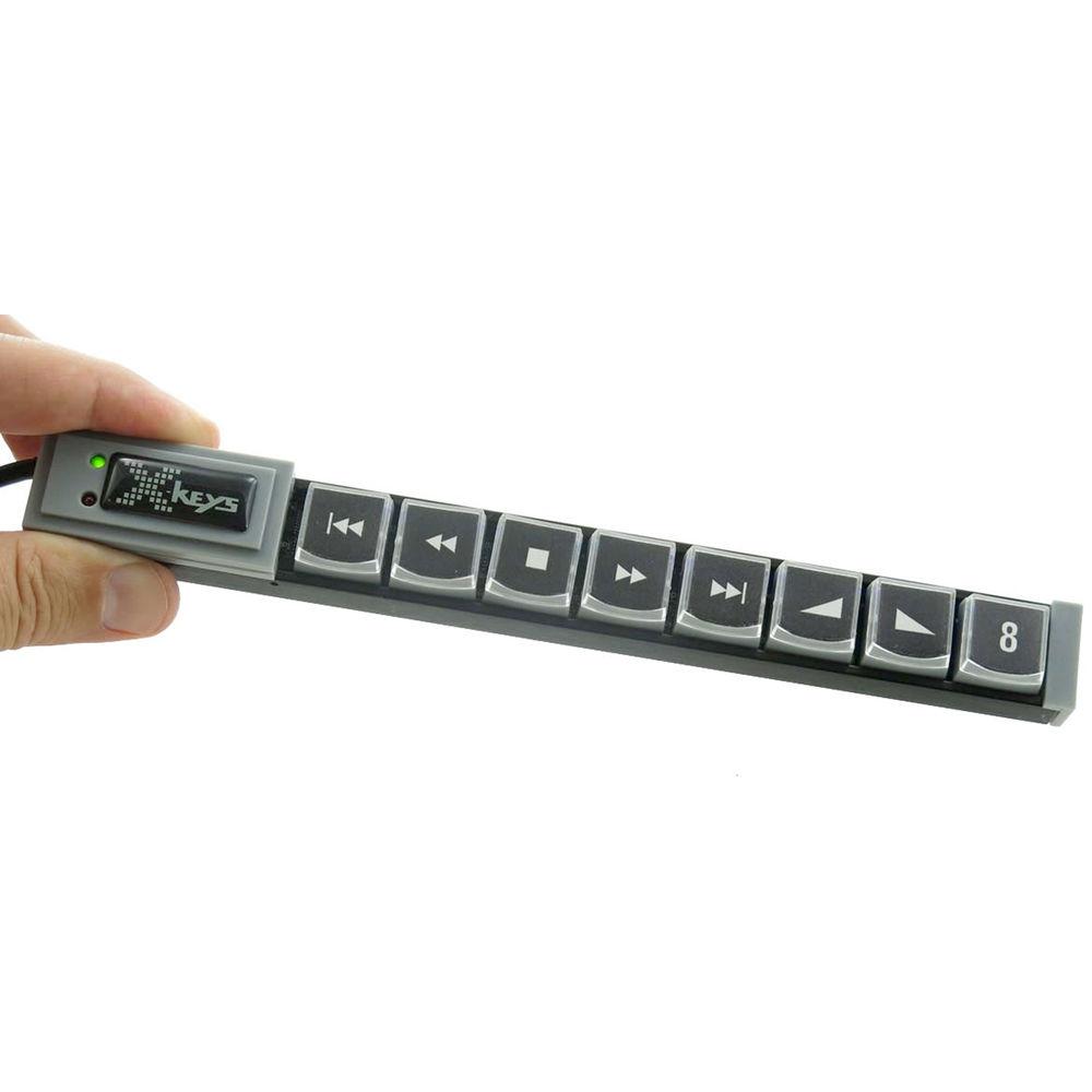 X-keys 8 Dedicated Keys Optimized For Controlling A Kvm. These Keys Can Send Any Key Combination, Macro, Or