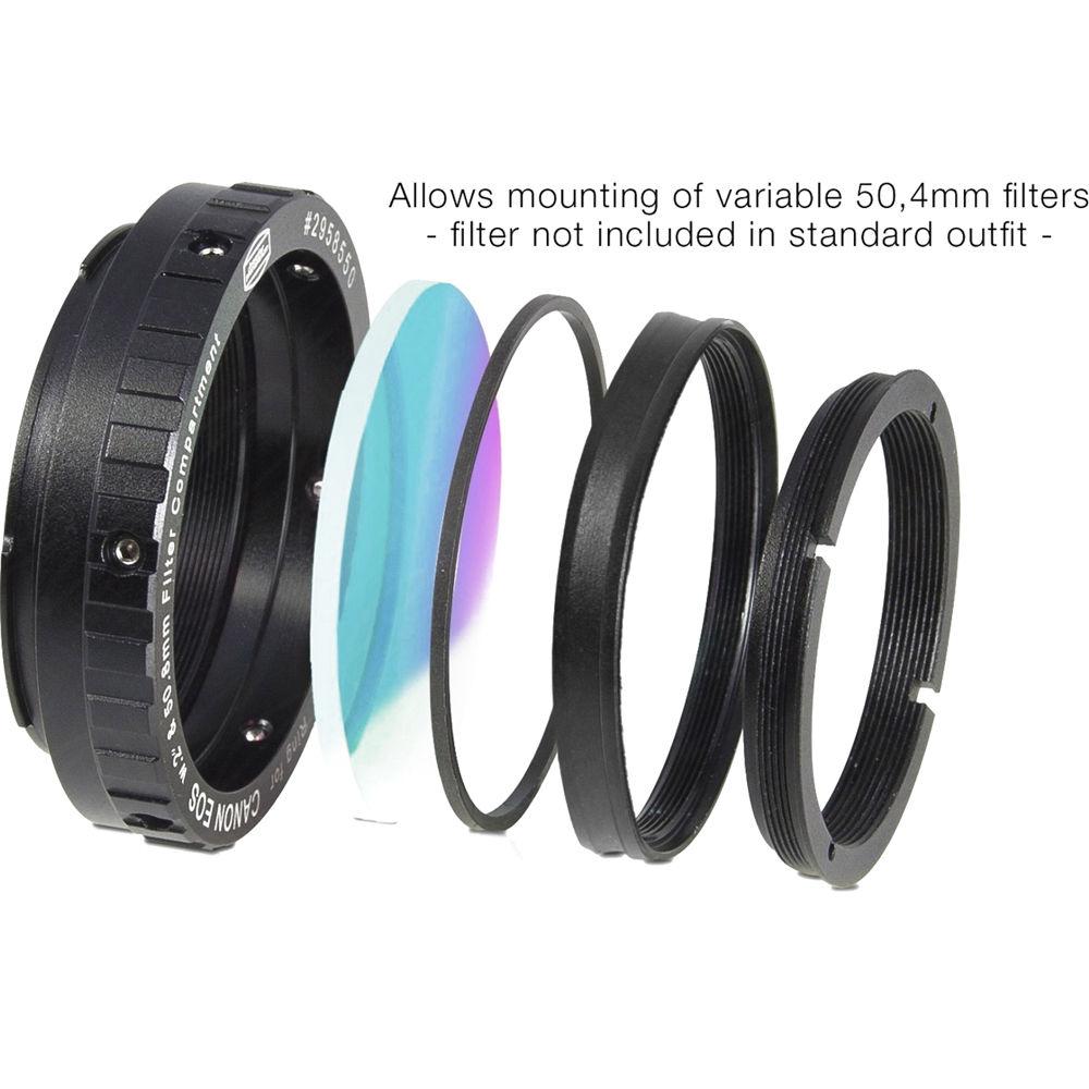 Alpine Astronomical Baader Canon EOS Wide T-Ring System with Deep-Sky H-alpha Filter