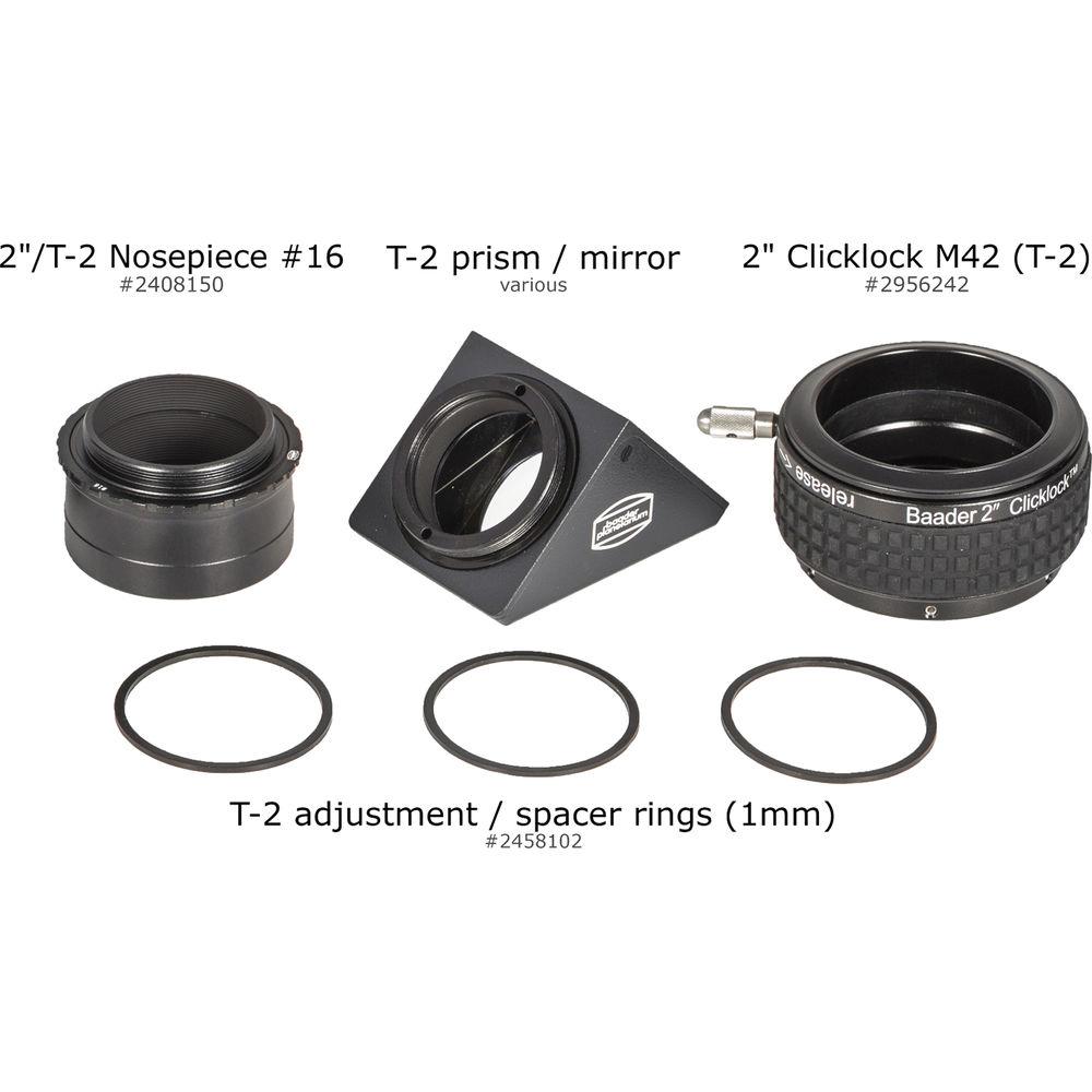 Alpine Astronomical Baader T-2 Maxbright Sitall Mirror Star Diagonal