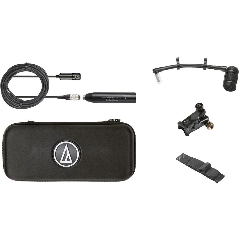 Audio-Technica ATM350U Cardioid Condenser Instrument Microphone with Universal Clip-On Mounting System