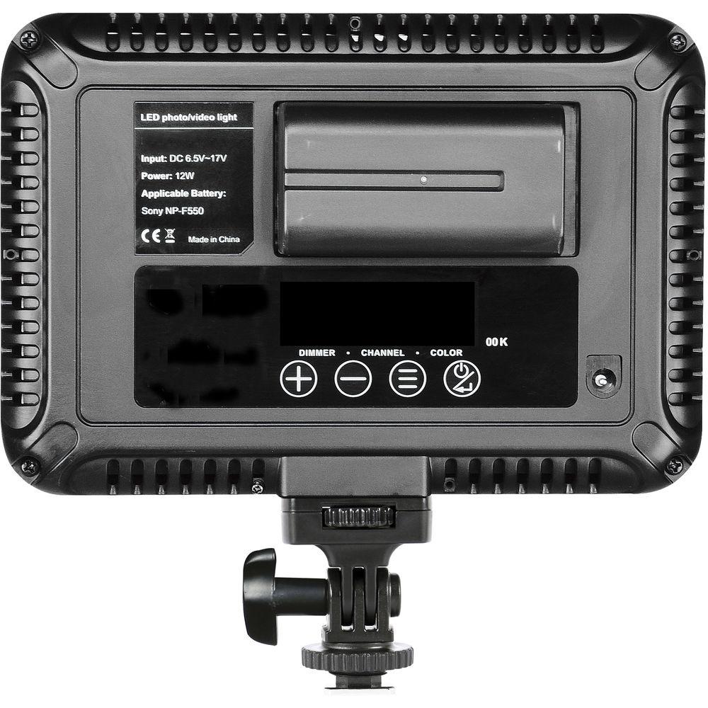 Bescor Specter LED Single-Light Kit with Battery, Charger, and Power Supply