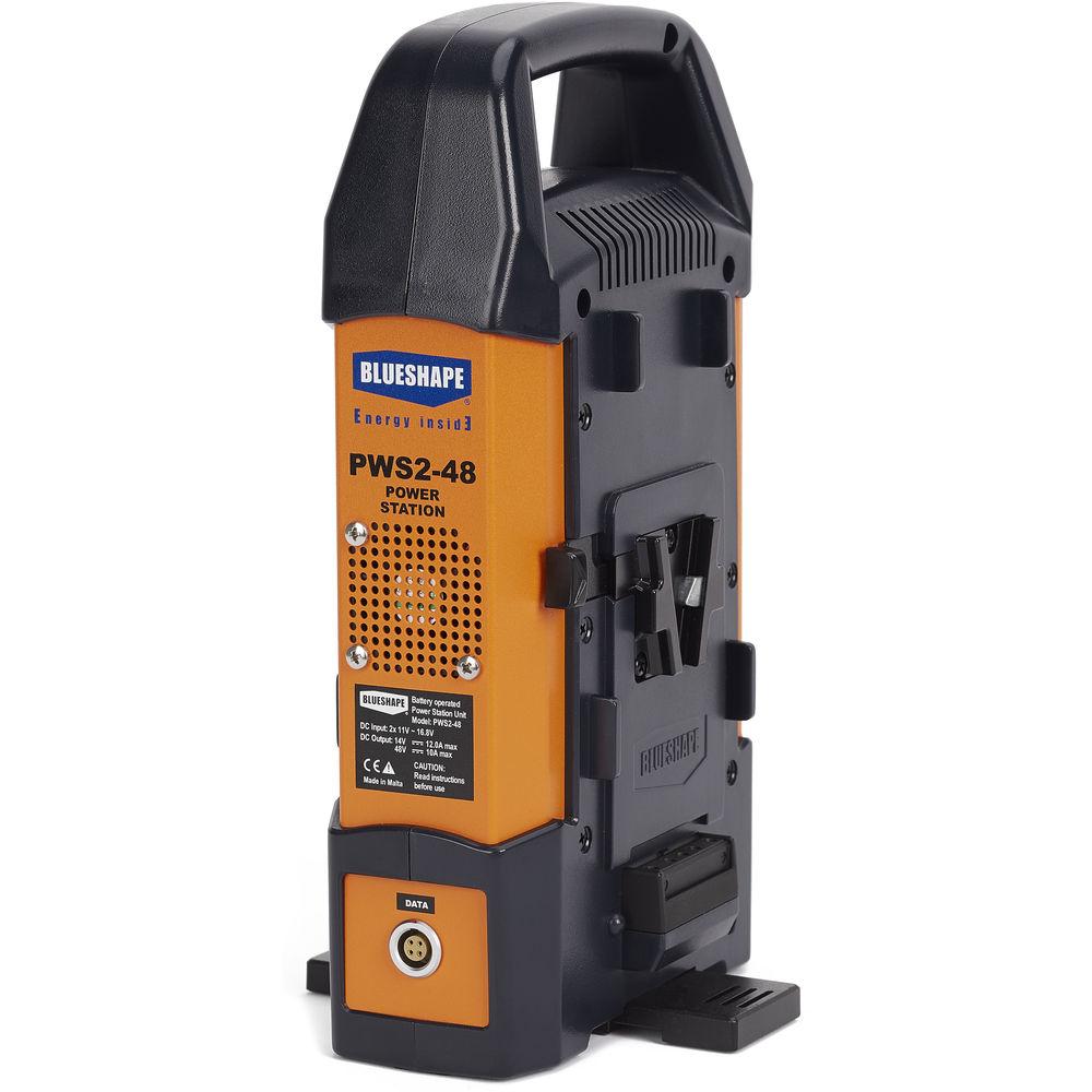 BLUESHAPE PWS2 48 Dual Bay V-Mount Power Station