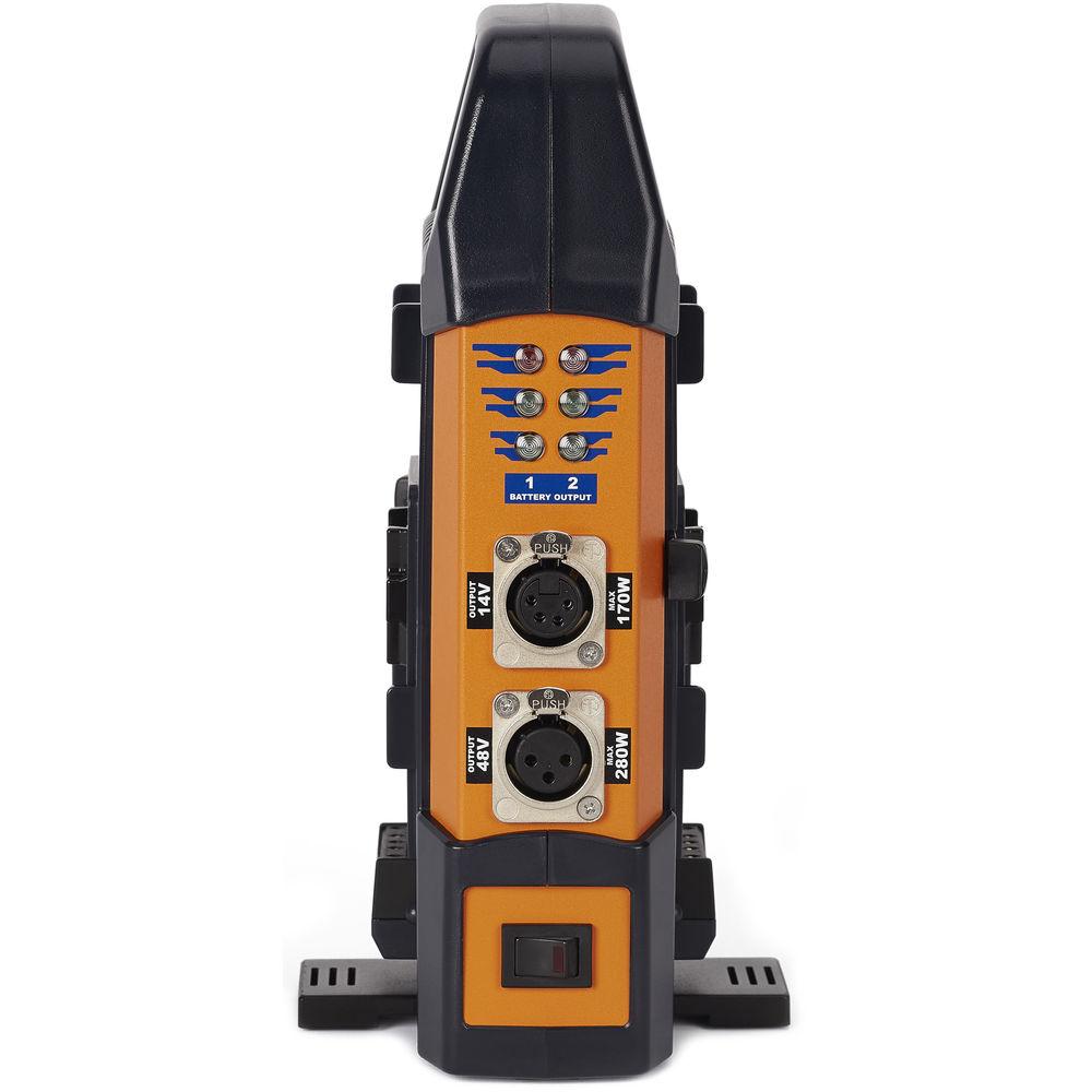 BLUESHAPE PWS2 48 Dual Bay V-Mount Power Station