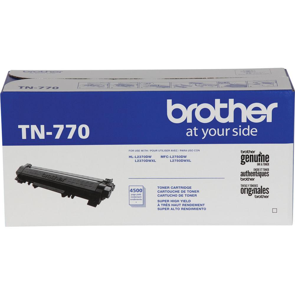 Brother TN770 Super High Yield Black Toner Cartridge