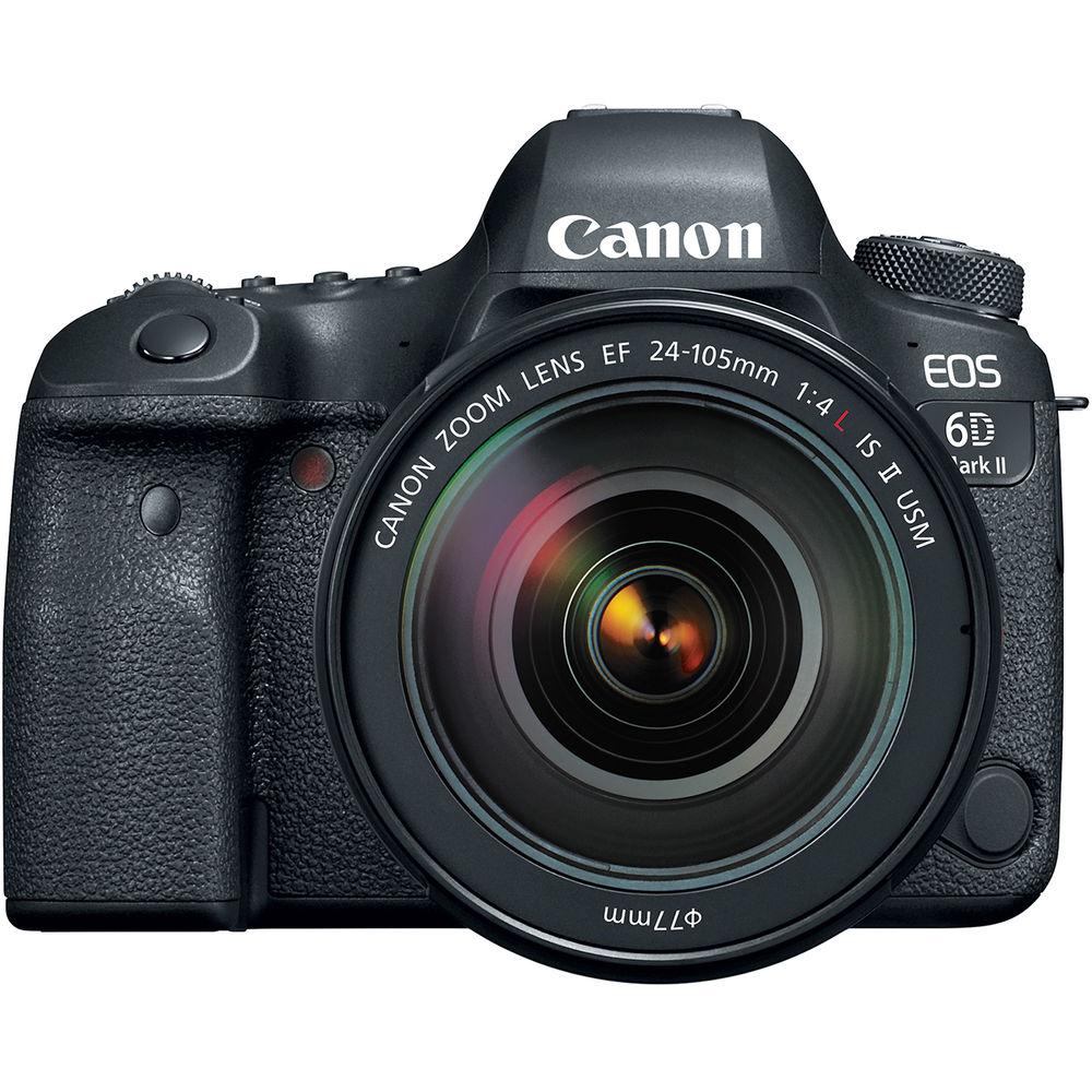 Canon EOS 6D Mark II DSLR Camera with 24-105mm f 4L II Lens