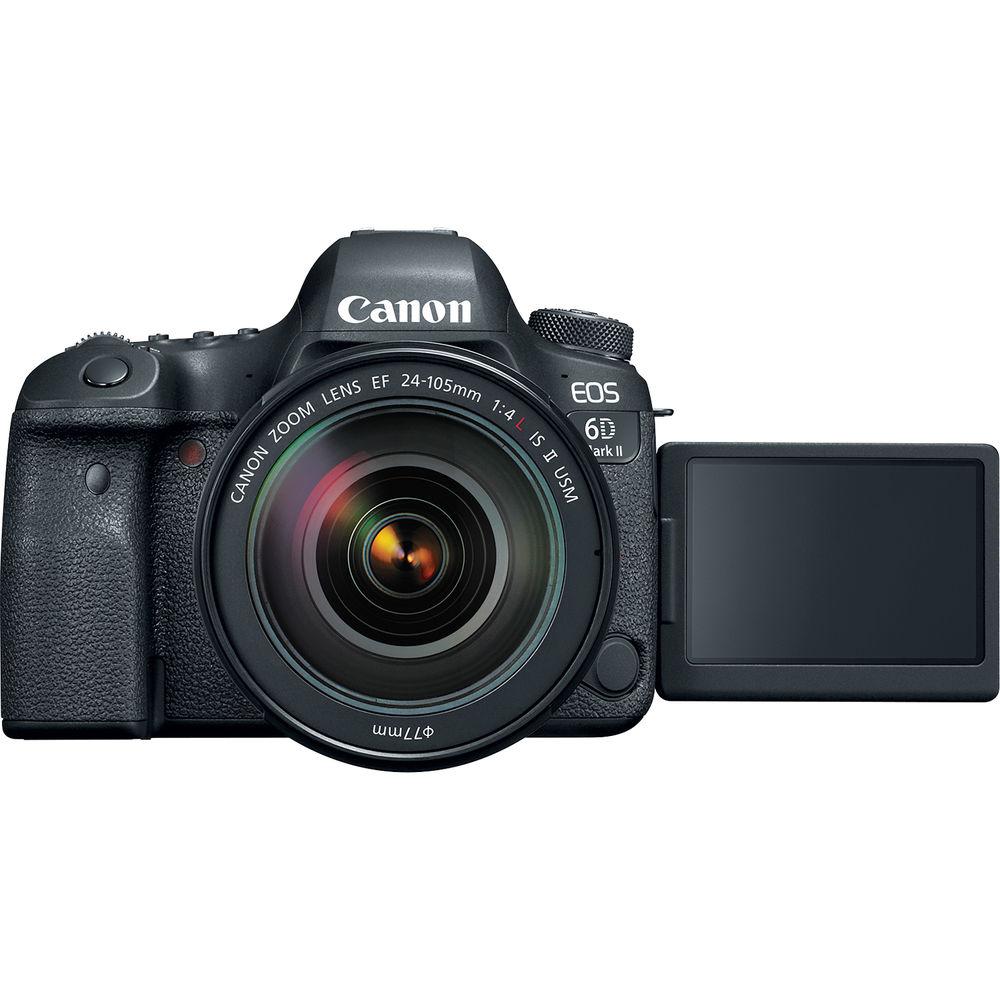 Canon EOS 6D Mark II DSLR Camera with 24-105mm f 4L II Lens