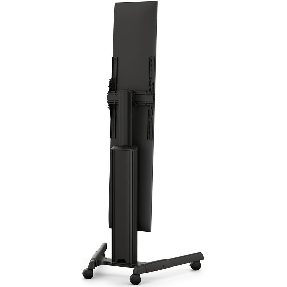 Chief Fusion Manual Height-Adjustable Stretch Portrait Cart for Select Monitors
