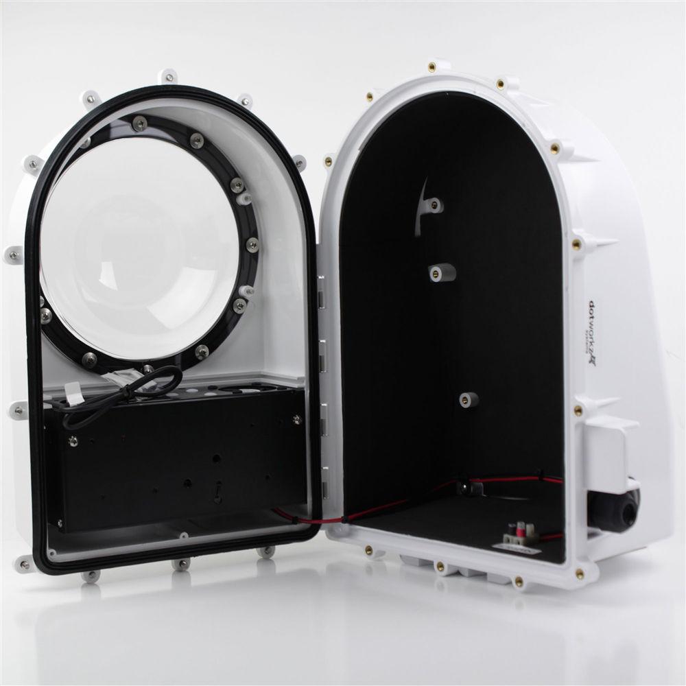 Dotworkz D2 High Efficiency Power Solar Tornado Camera Enclosure with Tinted Lens for Low Power Applications