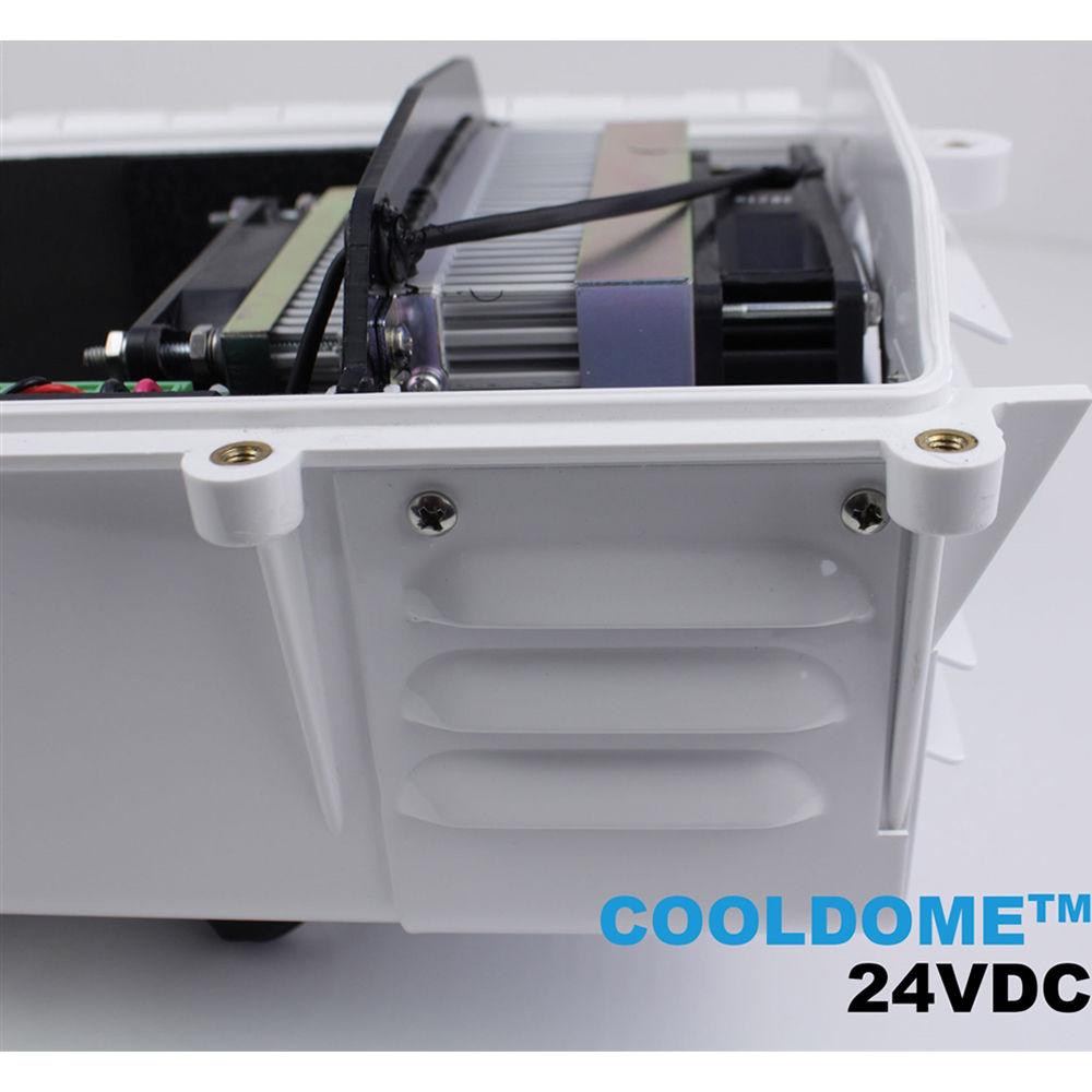 Dotworkz S-Type COOLDOME 24 VDC Active Cooling Camera Enclosure with Stainless Steel Arm